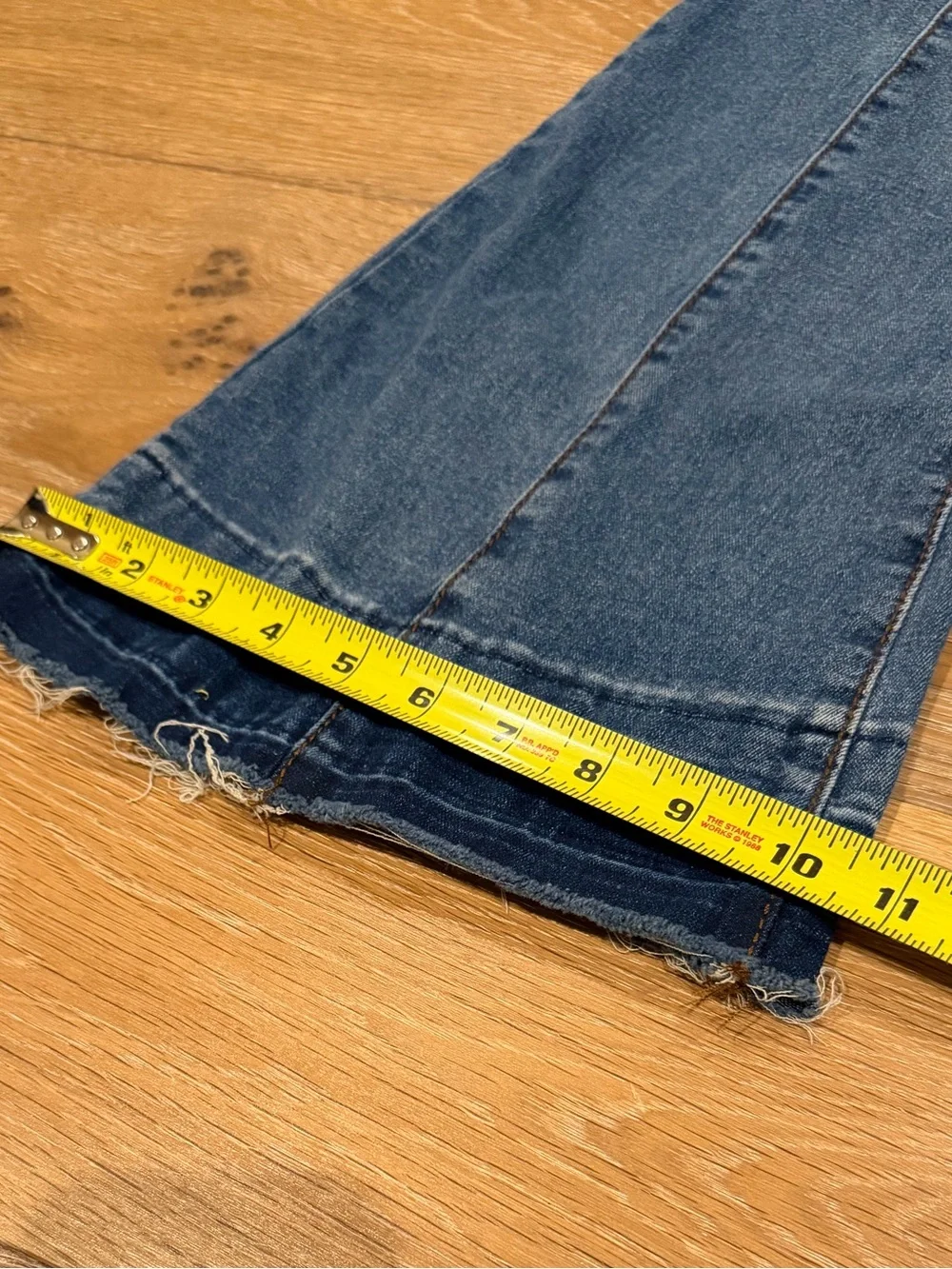 PTCL Ethical Denim Flare Seamed Women’s Jeans Size 25 unique! - Picture 9 of 14